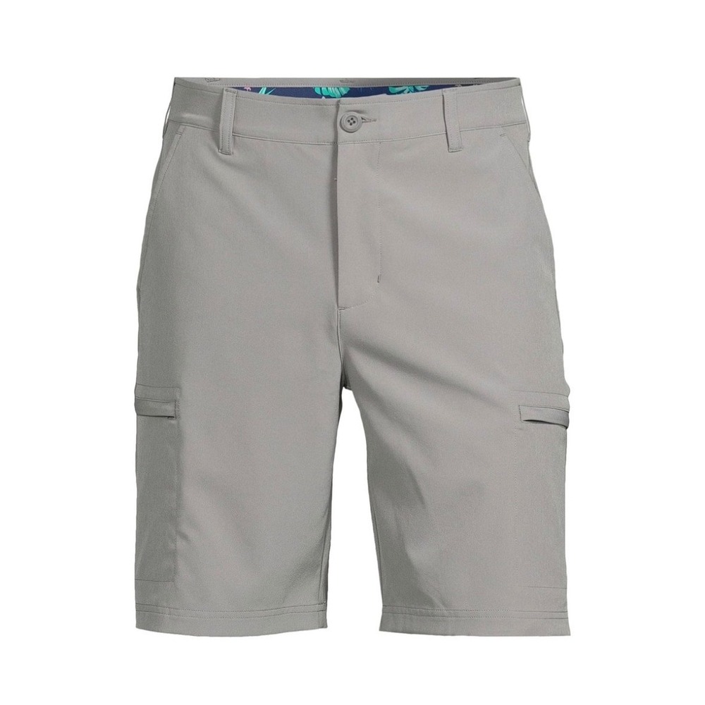 Birdie & Bound Men's Gray Cargo Golf‎ Shorts Size 40 Stretch Performance